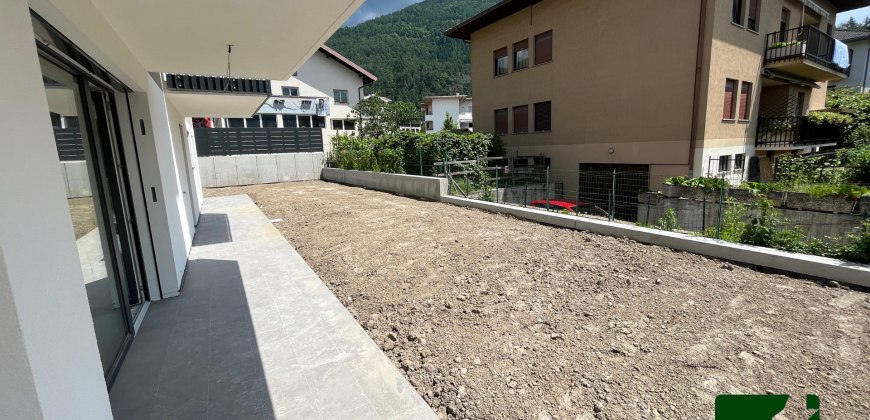 NUOVO APPARTAMENTO TRE STANZE CON GIARDINO